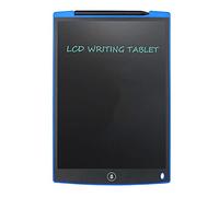 N+B Tablette d'écriture LCD 12 Pouces avec Stylo, Tablette de Dessin numérique, Bloc-Notes, Tablette électronique Portable (Bleu)