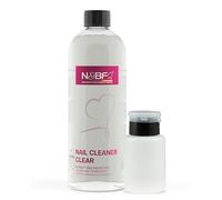 N&BF Ongles Cleaner 1000 ml + Set de distributeur Bouteille - 70 % Isopronanol Pompe dálcool isopropylique