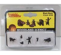 N Black Bears by Woodland Scenics