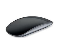 N+C 4.0 Souris sans Fil Magic Arc Touch Mouse 1600 DPI, Souris Rechargeable Ultra-Mince Compatible pour Macbook Pad Laptop PC (Noir)