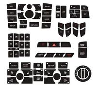N Compatible Avec Q7 2003 2004 2005 2006 2007-2015 Pour Radio Clima ESP Bouton Phare Autocollant Réparation Interrupteur Pièces De Rechange Intérieures De Voiture
