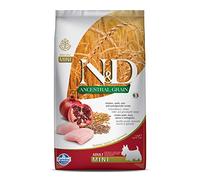 N&D ANCESTRAL Grain Dog Chicken, Spelt, Oats and Pomegranate Adult Mini 2.5KG