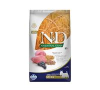 N&D ANCESTRAL Grain Dog Lamb, Spelt, Oats and Blueberry Adult Mini 2.5KG