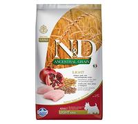 Farmina Croquettes N&D Ancestral Grain allégées Poulet, Épeautre, Avoine & Grenade 2,5 kg
