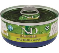 N&D Cat prime boar & apple - sanglier et pomme - 70 g