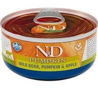 N&D CAT PUMPKIN Adulte Sanglier et Pomme 70g