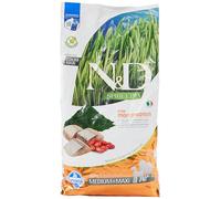 FARMINA N&D Spirulina Adult Medium&Maxi Herring & Wolfberry - 7 kg - pour chiens adultes de moyennes et grandes races avec hareng, spiruline & baies de Goji