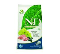 N&D low grain N&D N&D Grain Free avec Agneau et Myrtille Sec Chien kg. 12, Multicolore, Unique