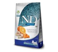 Farmina N&D Ocean Canine Adult Mini Cod Pumpkin&Orange 7kg+Surprise Gratuite pour chien