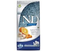 Farmina – N&D Ocean Dog – Morue, Potiron et Orange – Adulte Medium & Maxi – 12 kg