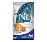 Farmina N&D Ocean Dog Adult Mini – Morue, Épeautre, Avoine et Orange – 2,5 kg