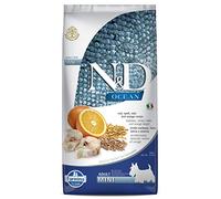 FARMINA N&D Ocean Morue, Epeautre, Avoine & Orange 7 kg - pour chiens adultes de petite race