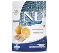 Farmina N&D Ocean pour chat Adulte - Hareng et Orange - 300 g