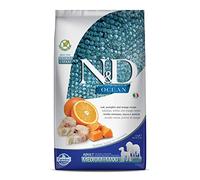 Farmina Aliment pour chiens N&D Ocean Dog - Morue, Potiron et Orange Adulte Medium & Maxi 2,5 kg