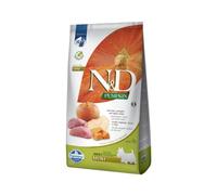Farmina N&D Potiron, Sanglier & Pomme – Croquettes pour chiens Mini – 7 kg