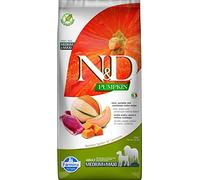 Farmina – Chien – N&D Pumpkin Adult Medium & Maxi – Canard, citrouille et melon – 12 kg