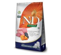 FARMINA N&D Pumpkin Lamb & Blueberry Puppy Medium & Maxi - Potiron, Agneau & Myrtilles pour chiots de moyennes et grandes races - 2.5 kg