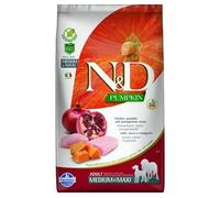 Farmina – N&D Pumpkin Dog Quail et Melograno Adulte Medium & Maxi 12 kg
