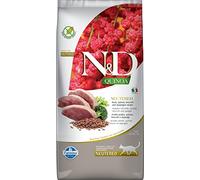 FARMINA N&D Quinoa Duck Broccoli Asparagus Neutered - Canard, Brocoli & Quinoa pour chats adultes castrés - 5 kg