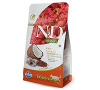 FARMINA - Croquettes pour chat N&D Quinoa Skin & Coat Hareng (Poids: 300 g)