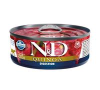 FARMINA N&D Cat Quinoa Digestion - nourriture humide à base de quinoa pour chats pour améliorer la digestion - 80 g