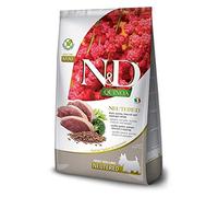 Farmina Aliment pour chien N&D Quinoa Canard, Brocoli et Asperges Adulte Mini Castrés 7 kg
