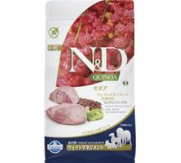 FARMINA N&D Quinoa Dog Adult Mini Weight Management - Agneau, quinoa, brocoli & asperges pour réduire le poids des chiens adultes de petites races - 2.5 kg