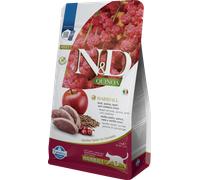 FARMINA N&D Quinoa Cat Hairball Duck, apple, cranberry - canard, quinoa, pomme & canneberge pour expulser les boules de poils - 1,5 kg
