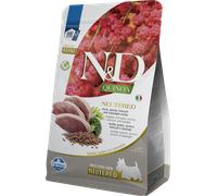 N&D Quinoa Dog Duck, Broccoli & Asparagus NEUTERED Adult Mini 2,5 KG