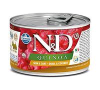 N&D Quinoa Skin&Coat Caille Mini humides 140 GR