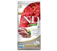 Farmina N&D Quinoa Dog - Canard, brocolis & asperges - Adultes castrés Medium & Maxi - 12 kg