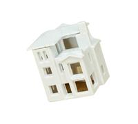 N Échelle 1:800 Villas Assemblage Modèle Outland Réalismes Scène Sablable Bâtiment Jardin Maisons de Poupée Décors Outland pour Table de Sable
