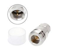 N femelle Jack vers F TV mâle Connecteur RF Adaptateur de fil droit