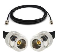 N Femelle vers N Femelle 1m RG58 Cable Coaxial-Câble d'extension exterieur à faible perte rallonge etanche-pour Routeur WIFI Radio Antenne LTE GSM Amplificateur 4G 5G 6G LTE Hotspot