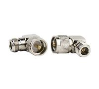 N Femelle vers UHF Male Pl-259 connecteur à Angle Droit Eagles (TM) (Lot de 2) RF Coaxial Coax Adapter