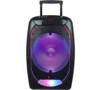 N-Gear chariot de haut-parleurs The Flash 1510bluetooth 500W noir Zwart G