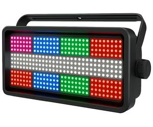 N-Gear ST11 Party Light Éclairage De Scène Stroboscopique 100W Avec 256 LED RGB 5050 Et 128 LED Blanches 5730 Angle De Faisceau 135 Degrés Contrôle DMX Jusqu À 112 Canaux Pour Spectacle Et Soirée