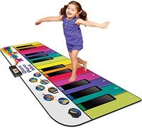 N-Gear Tapis Piano Géant XXL : Tapis de danse et boîte à musique pour Enfants en un - Jouet pour enfants à partir de 4 ans - pour l'intérieur & l'extérieur - 10 chansons et 8 instruments intégrées
