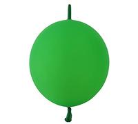N-JOOYAA 12 pouces 60 pièces ballon en maille vert ballon à lien rapide pour la décoration de fête