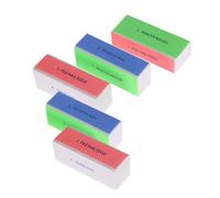 N-K Lot de 5 limes à ongles Nail Art - Bloc polissoir - Outil de polissage - Manucure - Fichier - Créatif et utile