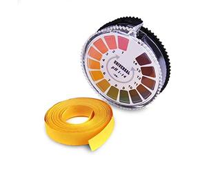 N-K Papier de test de pH (type rouleau) pH1-14 Durable et utile - 50 Count