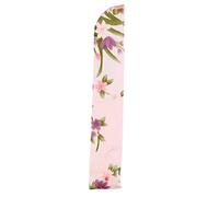 N-K Pulabo Pochette de protection pour éventail de 23 cm de long Motif floral