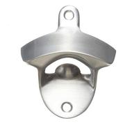 N-K Support mural en acier inoxydable pour bar couvercle de verre à bière décapsuleur sans vis élégant et durable.