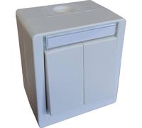 N & L 27712 Interrupteur série complet en saillie blanc 1 pc(s)