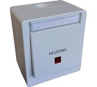 N & L 27714 Interrupteur durgence de chauffage complet en saillie blanc 1 pc(s)