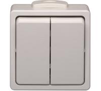 N & L 28386 Interrupteur série complet en saillie blanc 1 pc(s)