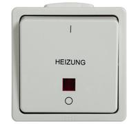 N & L 28387 Interrupteur d'urgence de chauffage complet en saillie blanc 1