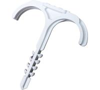 N & L Doppelsteckschelle 12-25mm Bride de montage enfichable 521STN pour montage par emboîtement dans la maçonnerie, avec