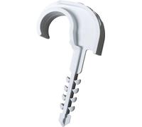 N & L Einzelsteckschelle 16-20mm Bride de montage enfichable 530STN pour montage par emboîtement dans la maçonnerie, avec