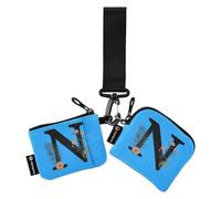 N Lot de 2 porte-monnaie pour femme - Taille compacte - Fermeture éclair - Avec poche à fermeture éclair - Pour homme et femme, multicolore, 4.13"(L) x 3.5"(W), Accessoire de voyage